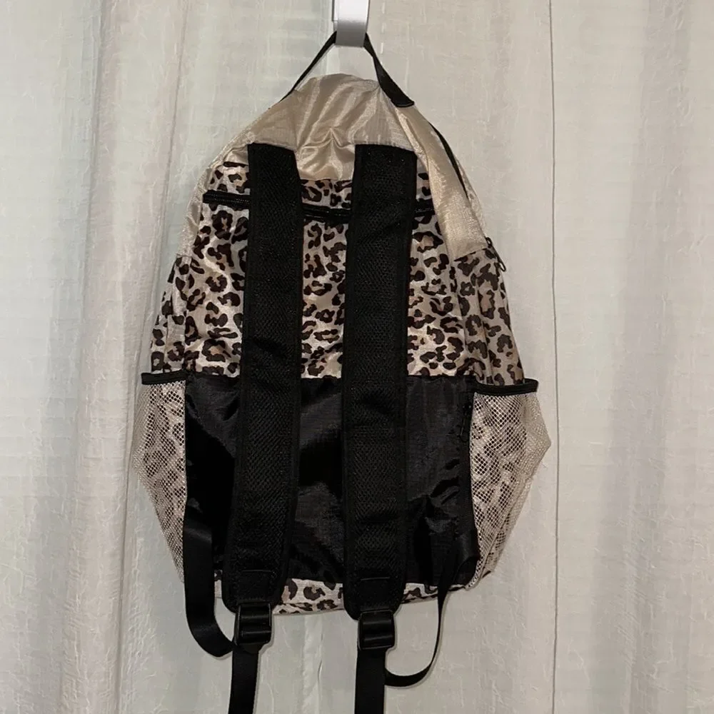 APL Lightweight Cream Brown Black Packable Backpack